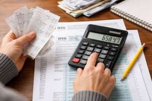 Web Managing personal finances at the table