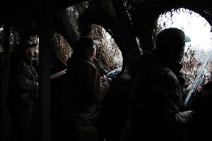 Waterfowl Season hunters in blind photo by clemons f4159788da6a13a05c7755e7e3b29890