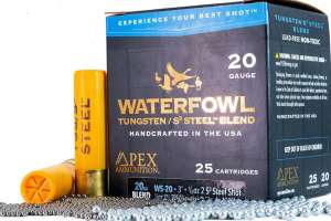 1 APEX WS 20 Waterfowl Blend 20 Gauge No 2 Steel and No 7 5 TSS 2