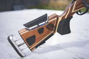 BOYDS AT ONE COYOTE MOSS PATRIOT TARGET GRIP BOTTOM CAP 3