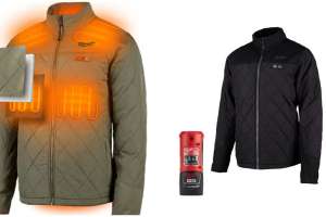 Collage Milwaukee Tool jacket