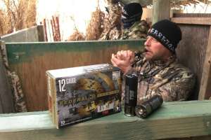 Goose hunters with Federal ammo