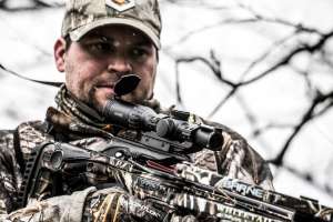 Hawke crossbow scope in the field