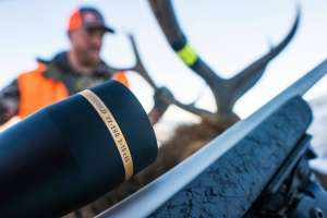 Leupold scope with elk