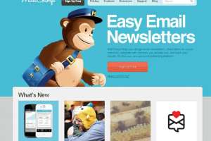 Mail Chimp and Constant Contact are highly recommended email newsletter vendors to use for marketing copy