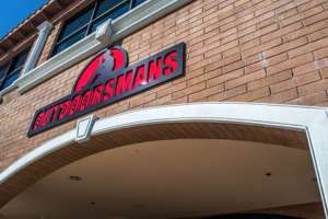 Outdoorsmans store sign