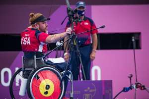 Paralympic gold archery