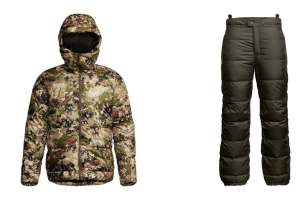 Sitka Gear Hyper Down collage