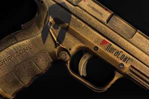 Spartan Battleworn Duracoat pistol