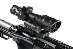 Trijicon ACOG optic on Inter Ord rifle