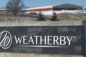 Weatherby sign Wyoming