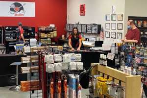 Cropped The well stocked pro shop at Music City Archery caters to target tradtional and hunting archers