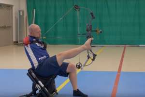 Shooting compound with your feet